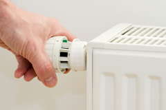 Kitts Moss central heating installation costs